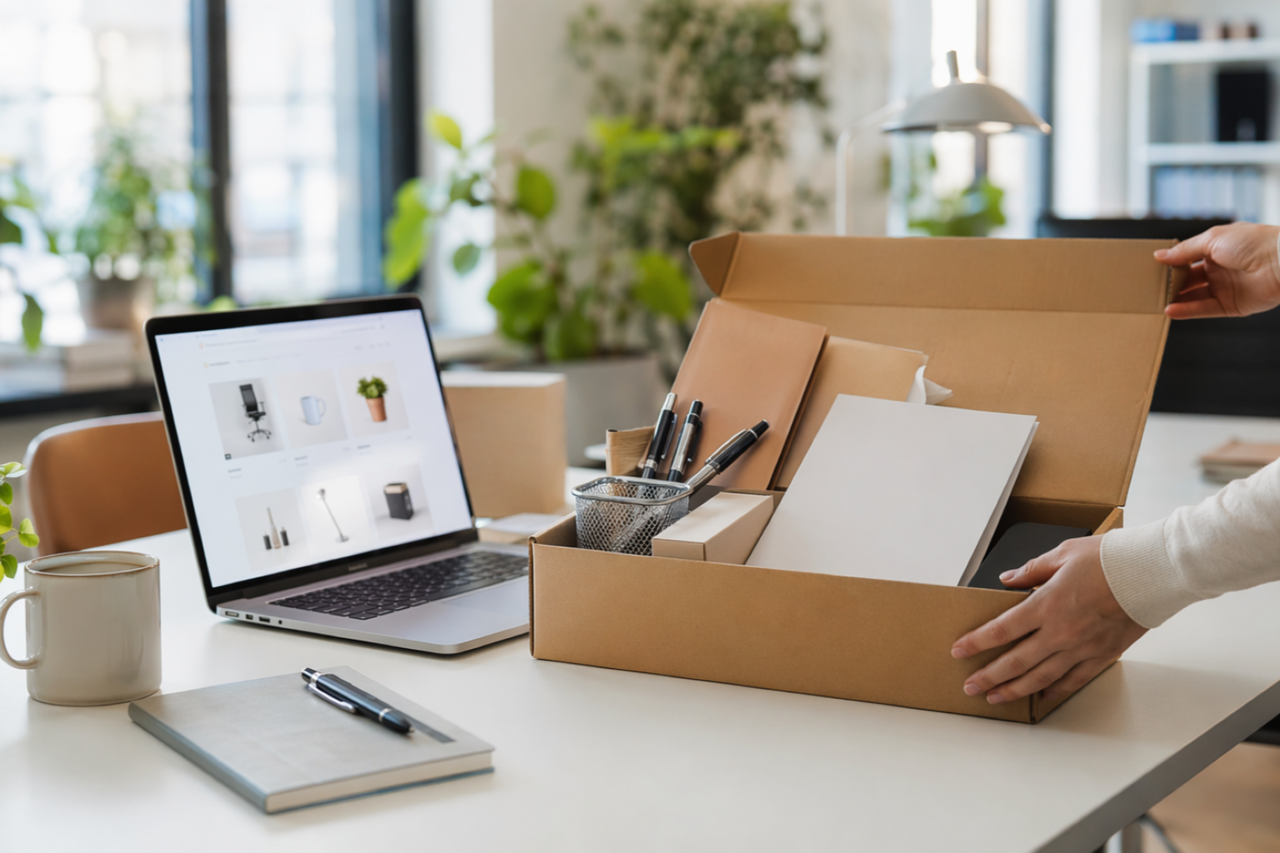 Ny leverantör av kontorsmaterial?