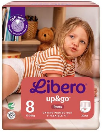 Blöja Libero Up&Go 8 19-30kg 20/fp - Skola, Hem & Fritid - Barn & Baby - Blöjor