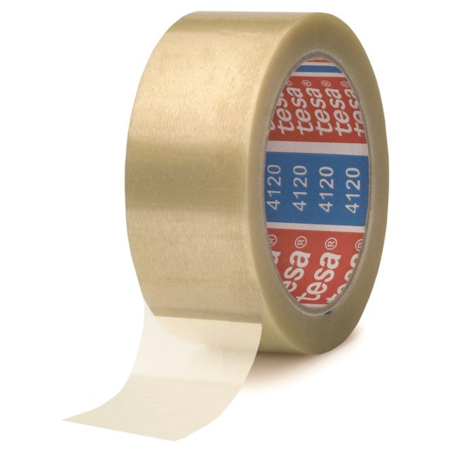 Packtejp Tesa 4120 transparent 50mm x 66m - 50mmx66m - 1