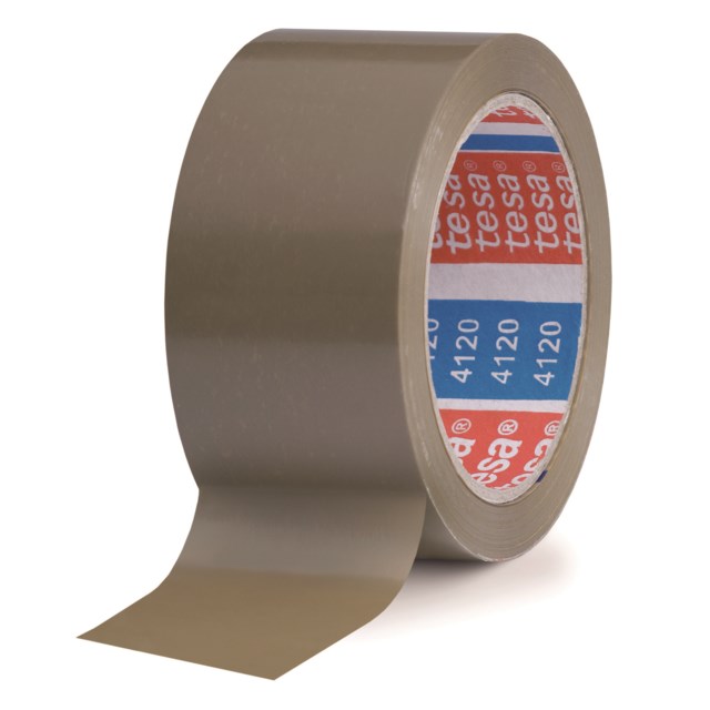 Packtejp Tesa 4120 brun 50mm x 66m - 50mmx66m - 1