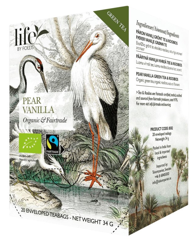 Te LIFE BY FOLLIS Päron vanilj 20/fp - 1