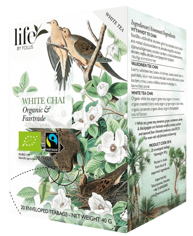 Te LIFE BY FOLLIS Vitt Chai 20/fp - 1