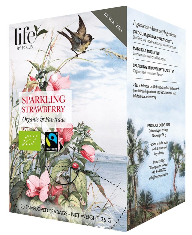 Te LIFE BY FOLLIS Sparkling Strawberry 20/fp - 1