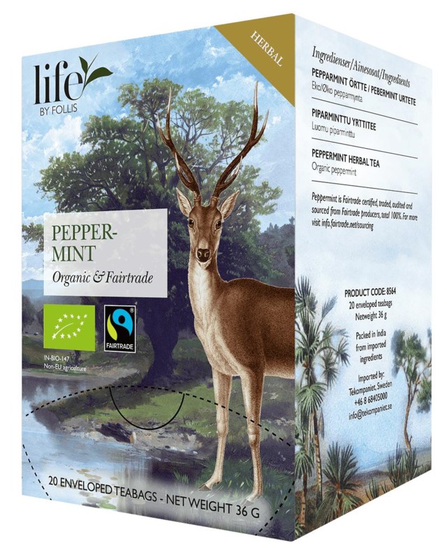 Te LIFE BY FOLLIS Pepparmint 20/fp - 1
