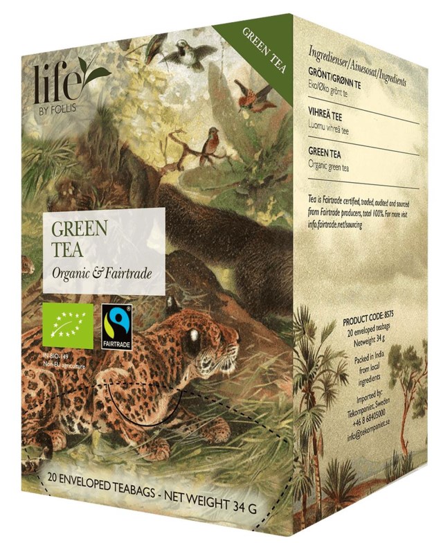 Te LIFE BY FOLLIS Grönt te neutralt 20/fp - 1