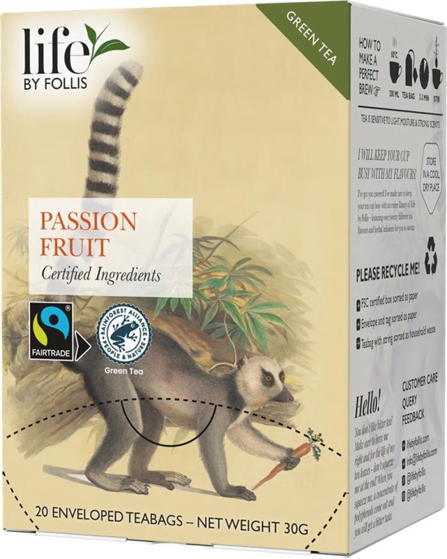 Te LIFE BY FOLLIS Passionfruit 20/fp - 1