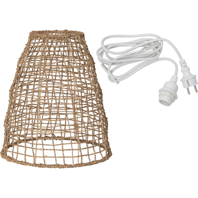 Lampskärm Star Trading Tove + Ute, transparent, E27, utomhus - 1