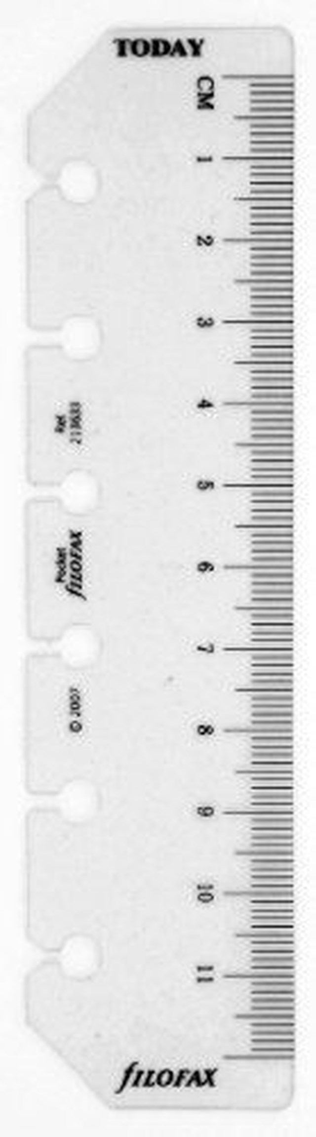 Refill Filofax Pocket Linjal/markör transpar. - Pocket - 1