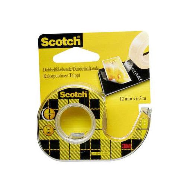 Dubbelhäftande tejp Scotch 665 12mm x 22,8m - 12mmx22,8m - 1