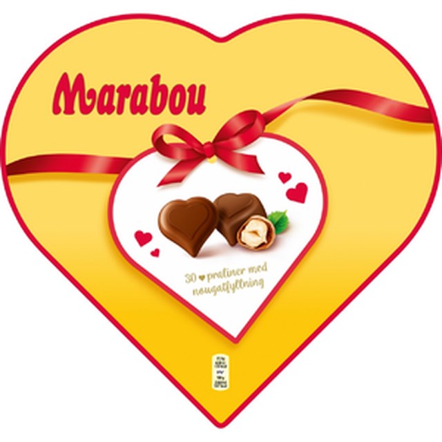 Choklad Marabou Hjärtan 165g - 1