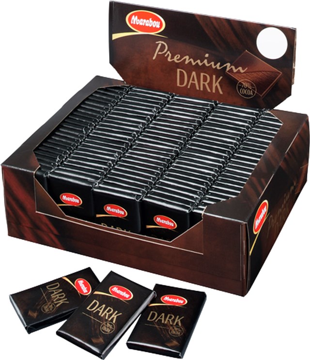 Choklad Marabou Premium Dark 10g 120/Fp - 120x10g - 1