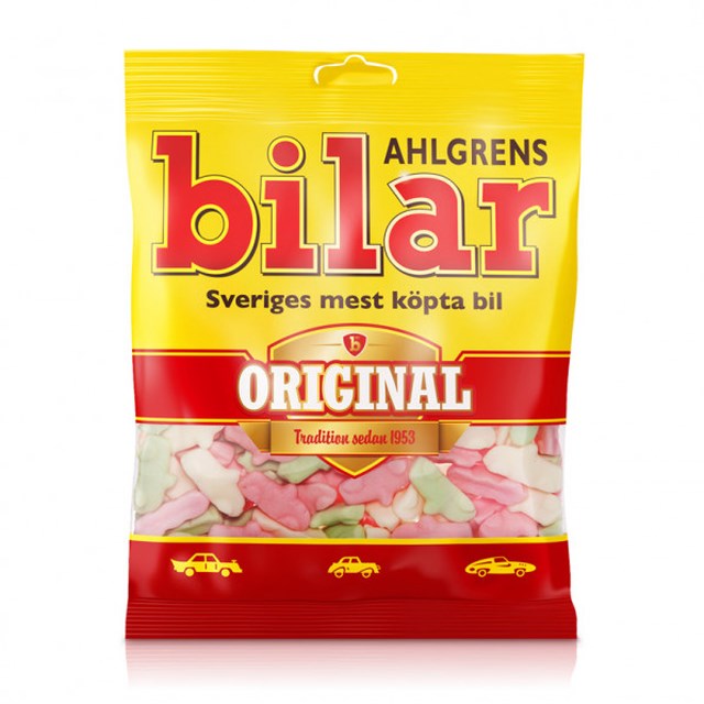 Godis Ahlgrens Bilar 125g - 125g - 1