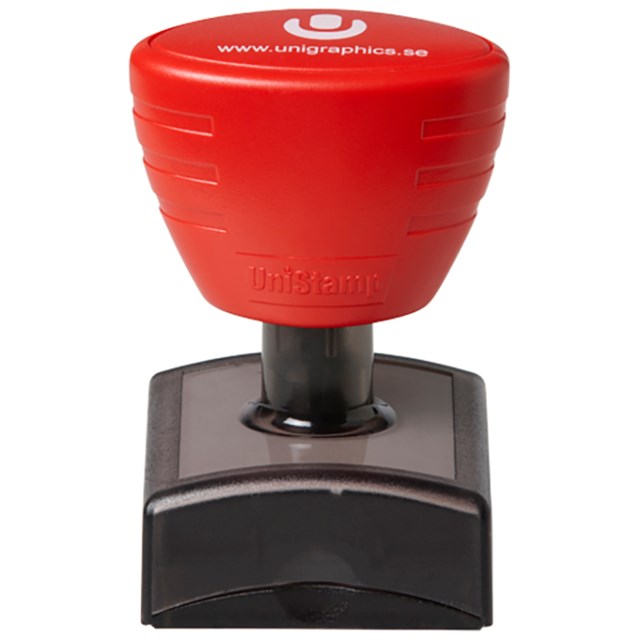 Stämpel UniStamp 37x23mm svart - 37x23mm - 1
