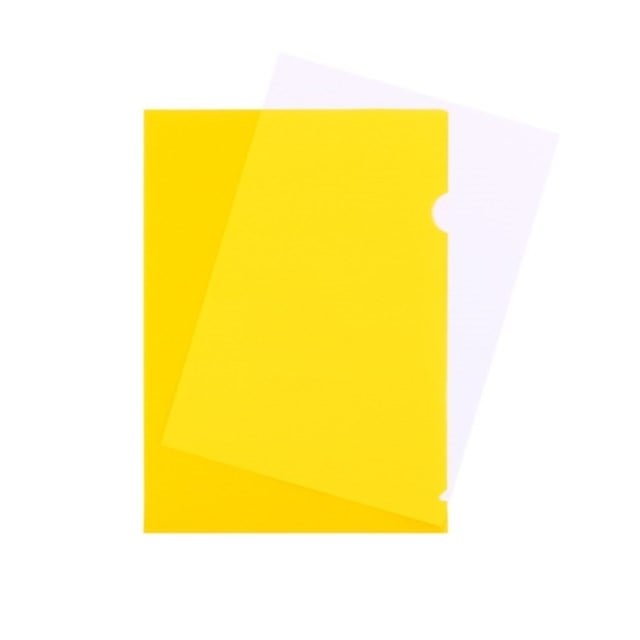 Aktmapp PP A4 0,11 gul 100/fp - A4 - 1