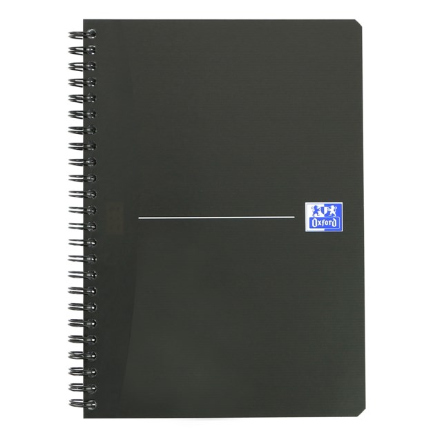 Anteckningsblock Oxford Smart Black A5 rutat - A5 - 1