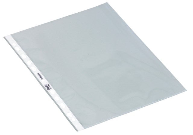 Plastficka Bantex klar A4 0,09 100st/fp - A4 - 1