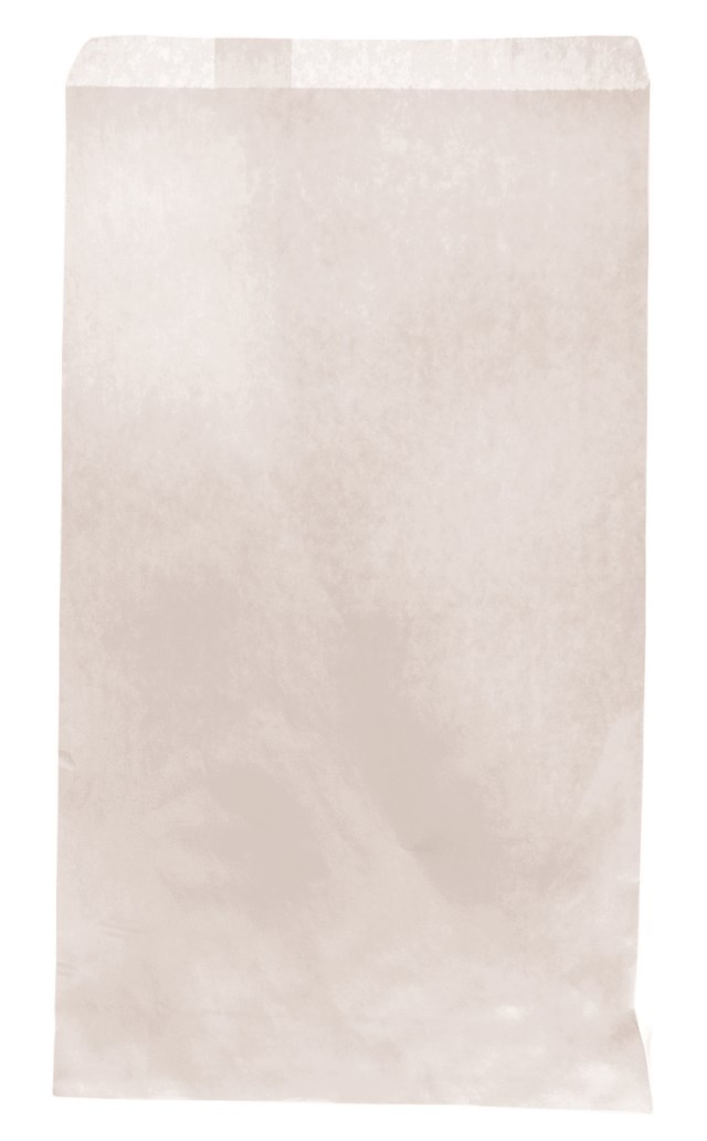 Papperspåse 170x215 mm vit 1000/fp - 170x215mm - 1