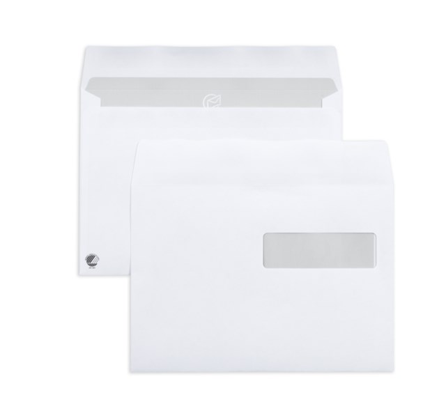 Kuvert E5 H2 självhäftande 500/fp - C6 - 1