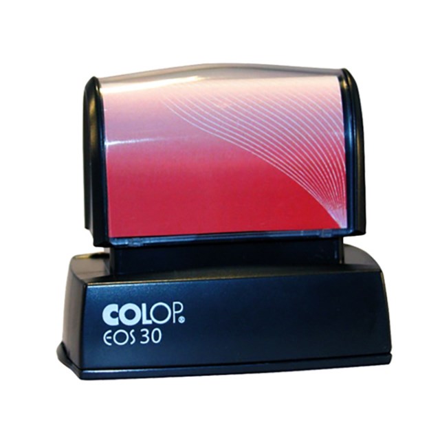 Stämpel Colop EOS 30 51x18mm svart - 51x18mm - 1