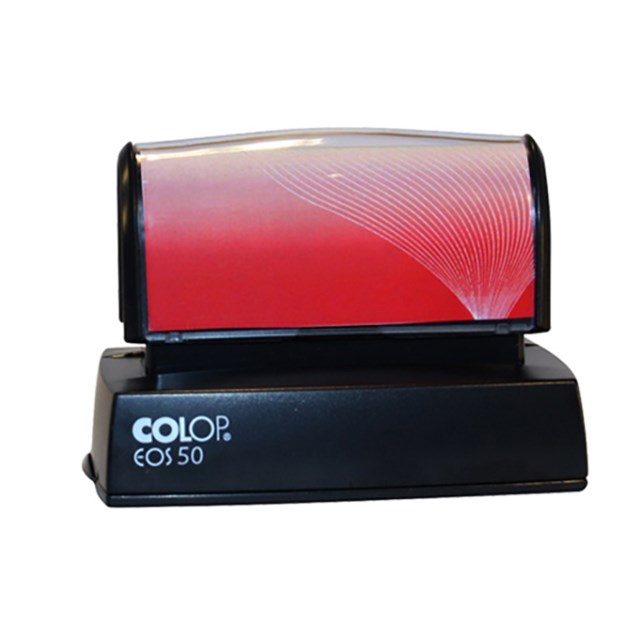 Stämpel Colop EOS 50 70x30mm svart - 70x30mm - 1