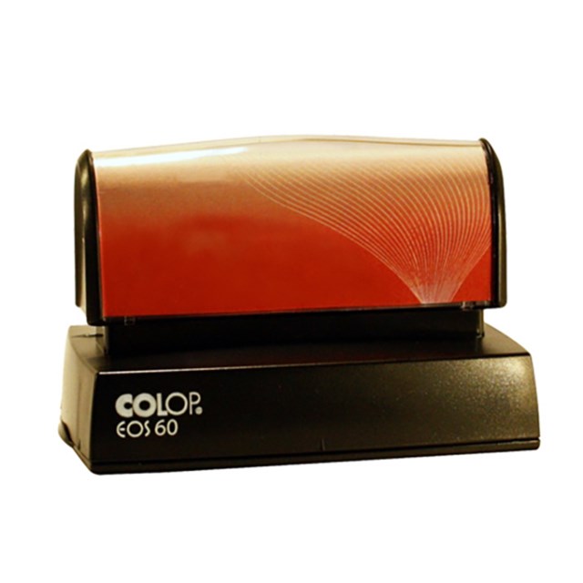 Stämpel Colop EOS 60 76x38mm svart - 76x38mm - 1