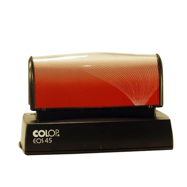 Stämpel Colop EOS 45 82x25mm svart - 82x25mm - 1
