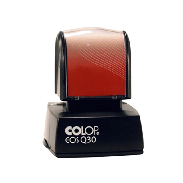 Stämpel Colop EOS Q30 30x30mm svart - 30x30mm - 1