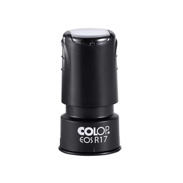 Stämpel Colop EOS Ø 17mm svart - Ø17mm - 1