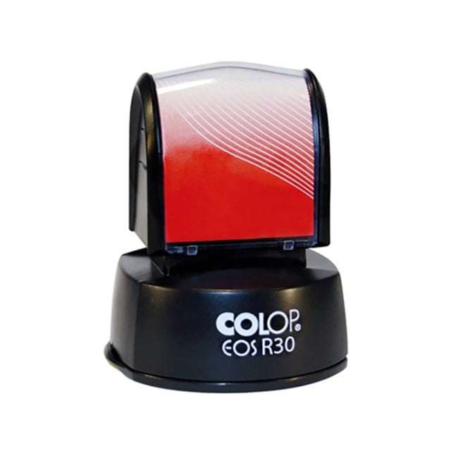 Stämpel Colop EOS Ø 30mm svart - Ø30mm - 1