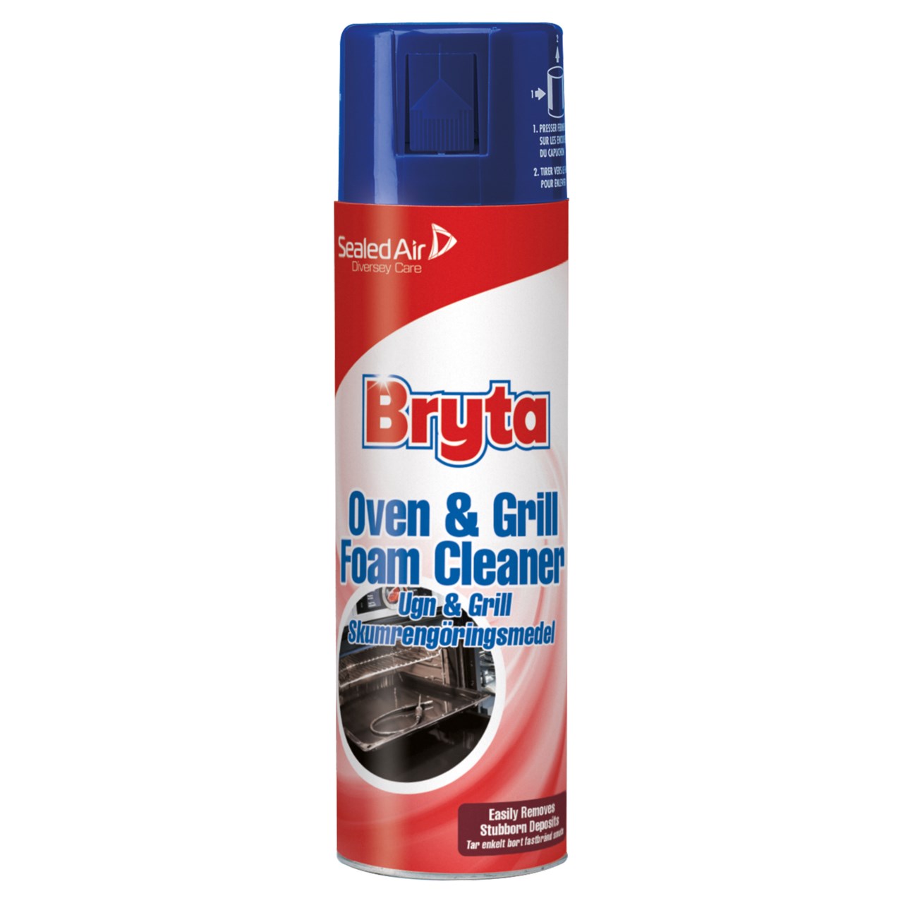 Bryta Ugnsrengöring Bryta Ugn & Grill, aerosolspray, 500 ml | Kontorab.se