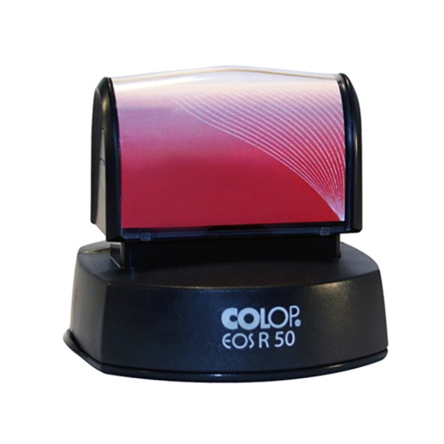 Stämpel Colop EOS Ø 50mm svart - Ø50mm - 1