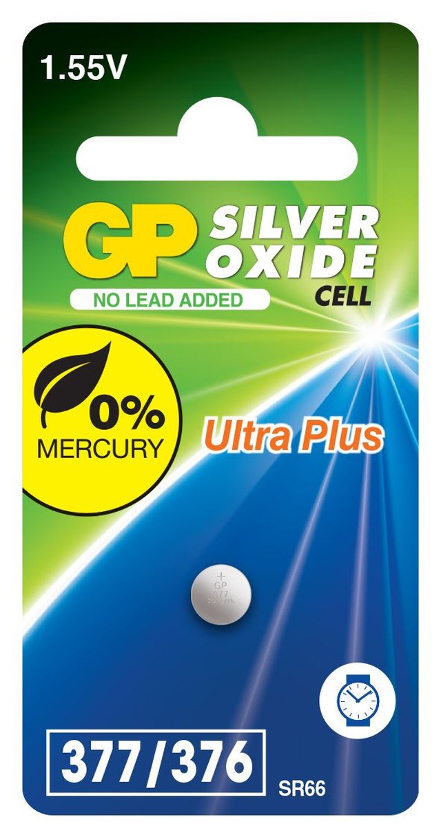 Knappcellsbatteri GP Ultra Plus SR66/377/376 - 1