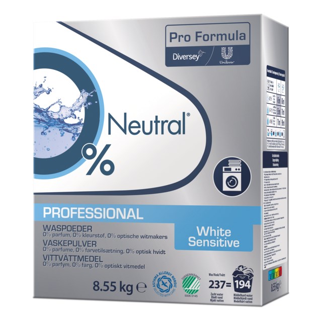 Tvättmedel Neutral Vitvätt 8,55 kg - 8,55kg - 1