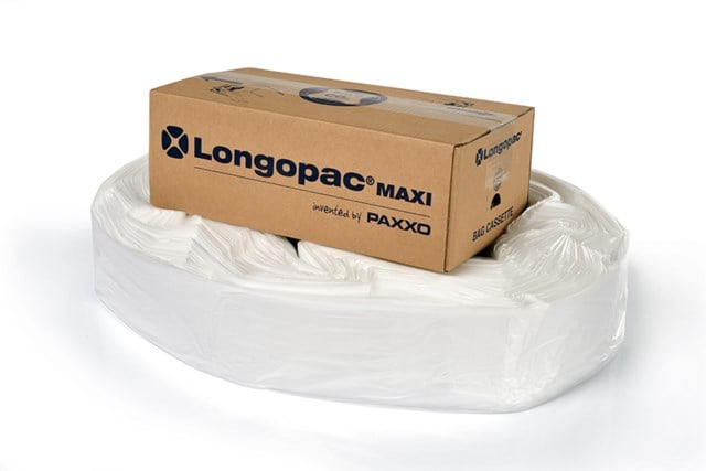 Sopsäcksslang Longopac Maxi transparent - 110m - 1