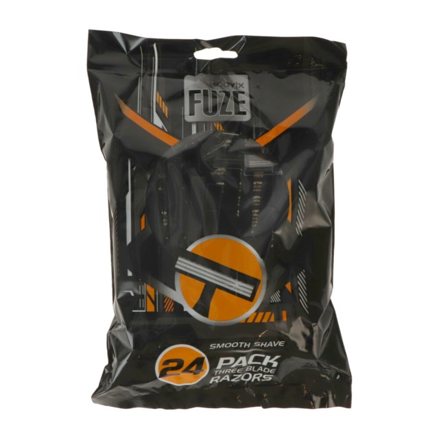 Engångsrakhyvlar Body-X Fuze Triple Blades - 24-P - 1