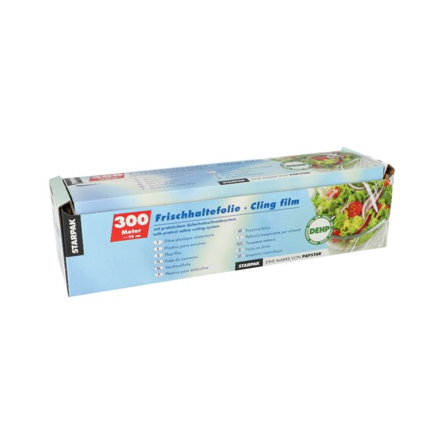 Plastfolie med avrivningssystem 300 m x 30 cm - 300mmx300m - 1