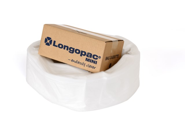 Sopsäcksslang Longopac Mini transparent - 60m - 1