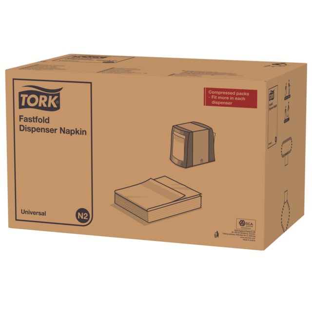 Servett Tork N2 Fastfold 300st/fp - 1