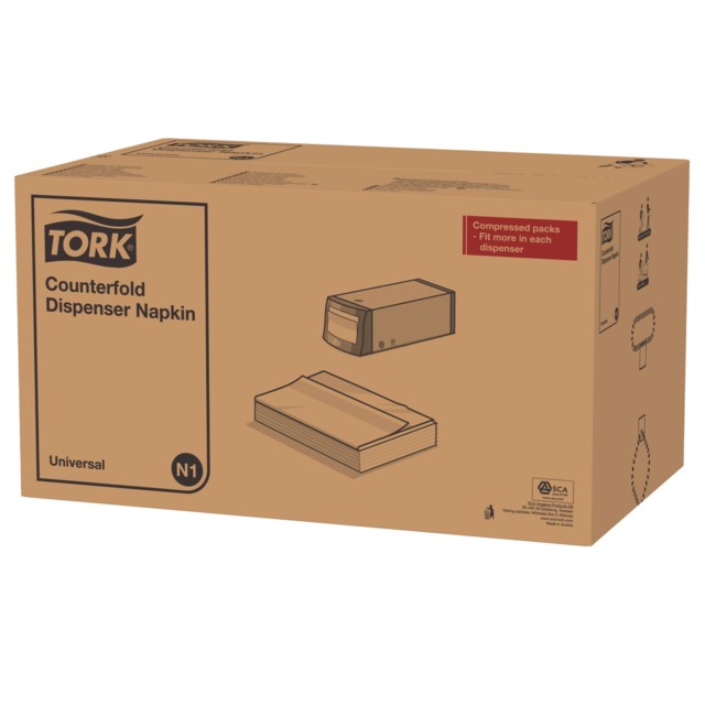 Servett Tork N1 Counterfold 300st/fp - 1