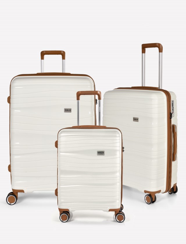 Resväska 3-pack RW Alfrida vit - 1