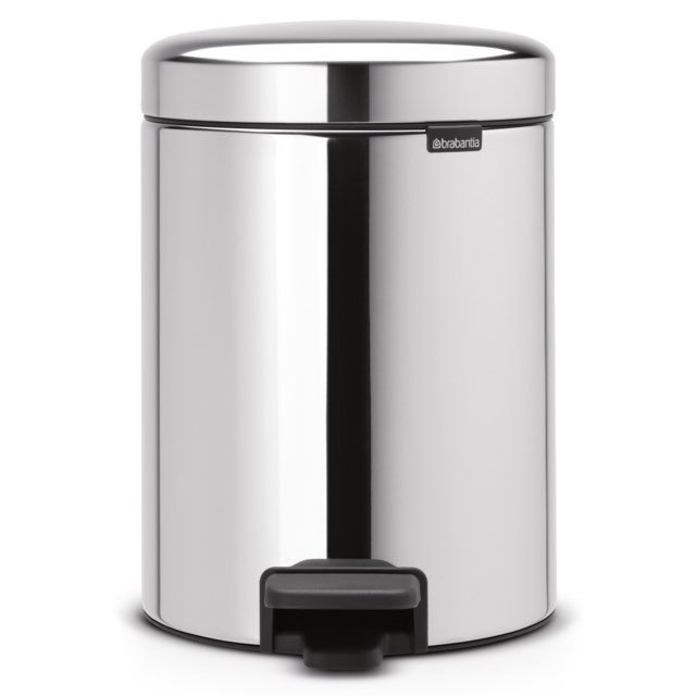 Pedalhink Brabantia NewIcon 5L brilliant steel - 291x205x205mm - 1