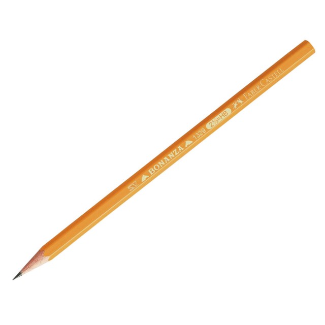 Blyertspenna Faber-Castell 1329 gul HB - 1