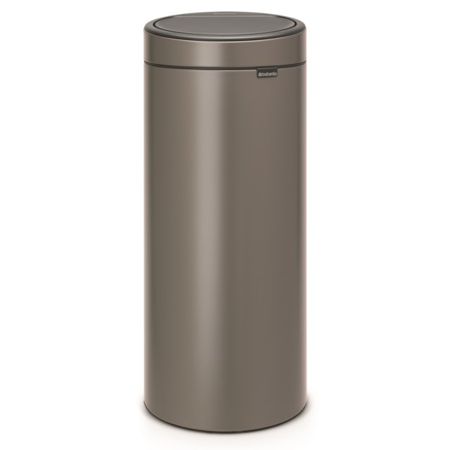 Papperstunna Touch Bin New 30L platinum - 295x320x720 - 1