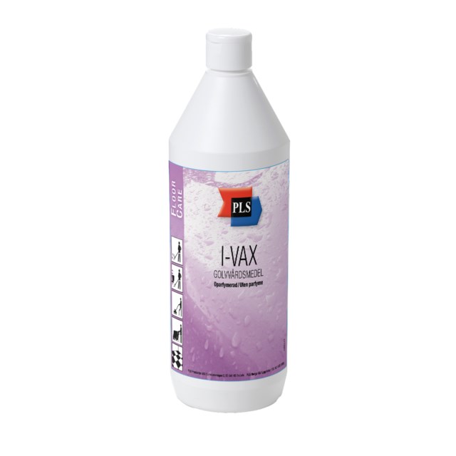 Golvvårdsmedel PLS I-Vax oparfymerad 1L - 1L - 1