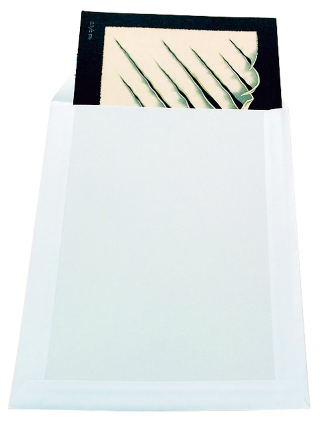 Pappryggpåse E3 vit 125/Fp - A4 - 1