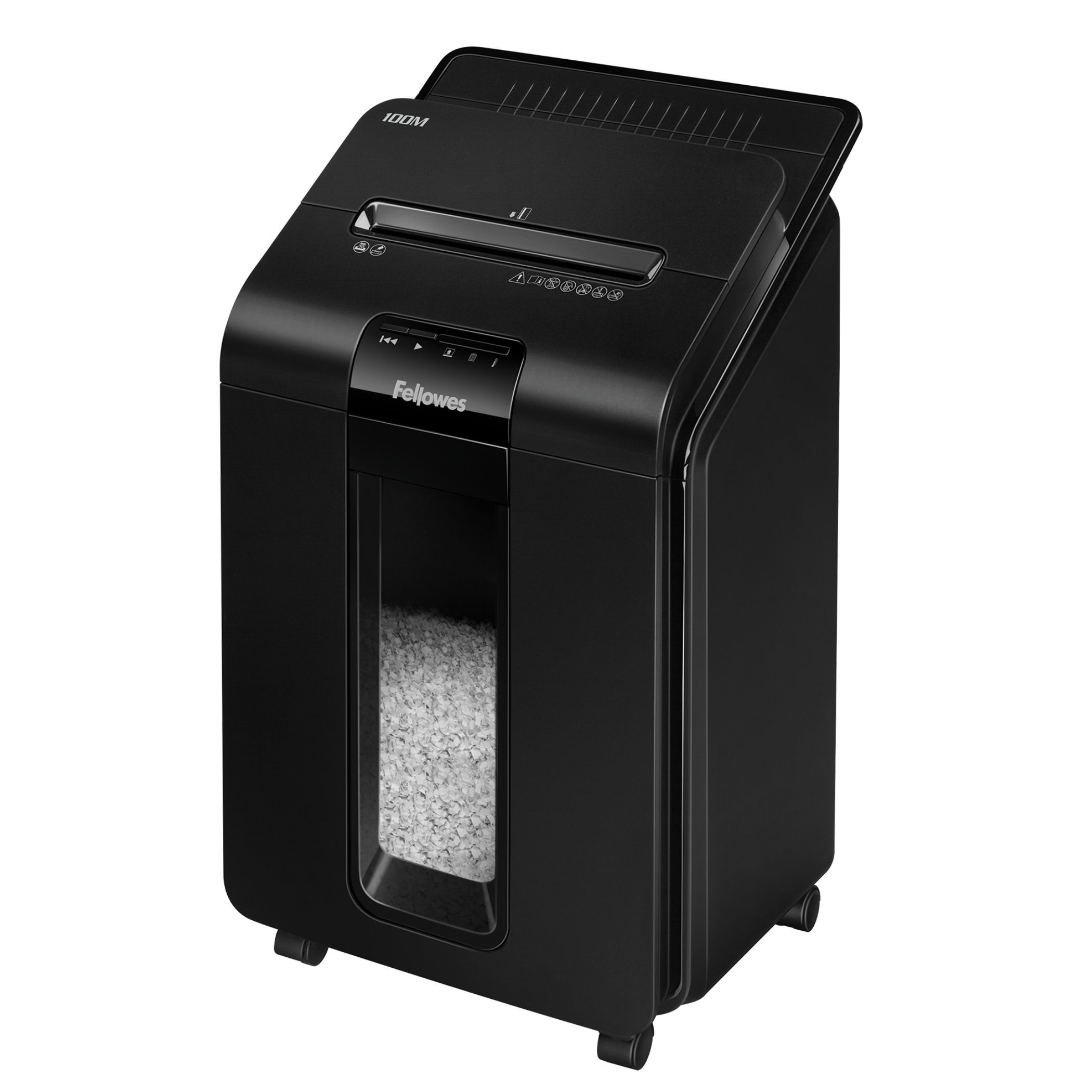 Dokumentförstörare Fellowes Automax 100M P-4 auto, 23L - Kontor & Papper - Kontorsmaskiner - Dokumentförstörare