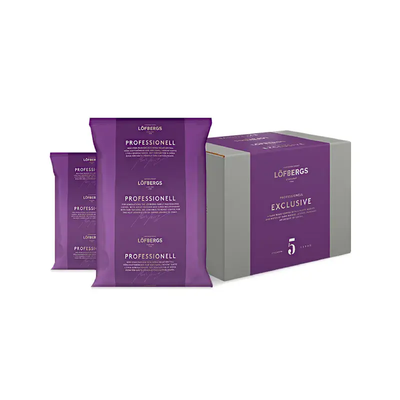 Kaffe Löfbergs Exclusive hela bönor 6x1000g/krt - 1