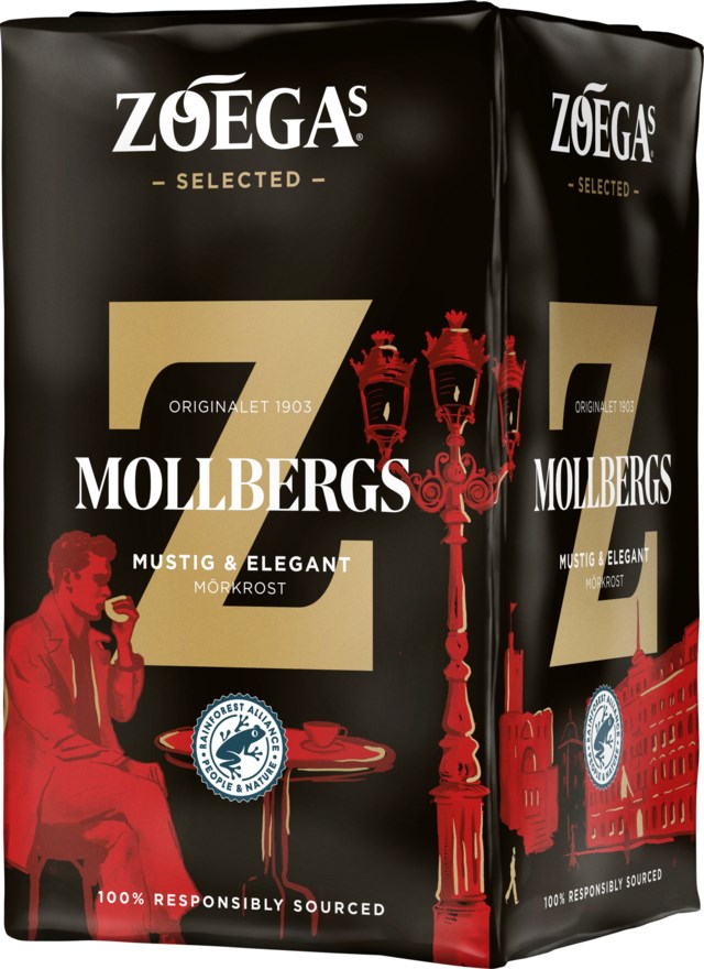 Kaffe Zoega Mollbergs  Blandning 450Gr - 450g - 1