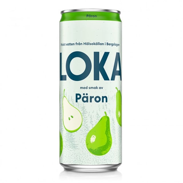 Dryck Loka Päron 33cl burkar 20St/Förp "Sleek" - 33cl - 1