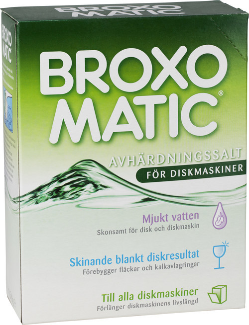 Diskmaskinssalt Broxo Matic Avhärdningssalt, 1,5 kg - Städ & Hygien - Rengöringsmedel & Städkem - Maskindiskmedel